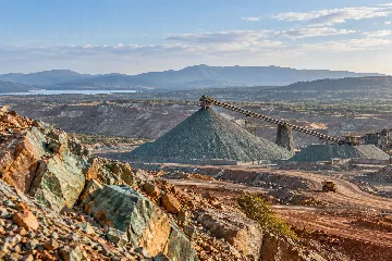 AI-generated mining illustration for Chambishi Main; not a depiction of the actual site.