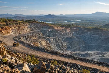 AI-generated mining illustration for Enterprise; not a depiction of the actual site.