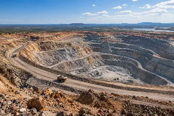 AI-generated mining illustration for Lumwana; not a depiction of the actual site.