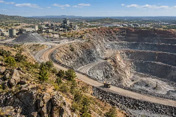AI-generated mining illustration for Mufulira; not a depiction of the actual site.