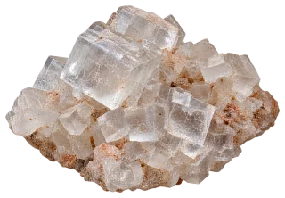 Representative AI specimen of Halite (Rock Salt): Natural halite.