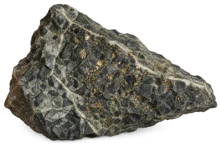 Representative AI specimen of Nickel: Pentlandite-bearing nickel sulphide ore.