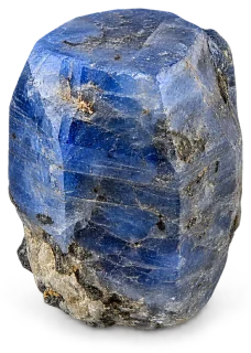 Representative AI specimen of Sapphire: Natural rough sapphire.