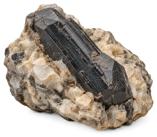 Representative AI specimen of Tantalum: Columbite-tantalite.
