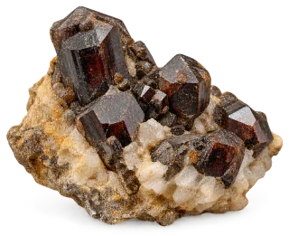 Representative AI specimen of Tin: Cassiterite.