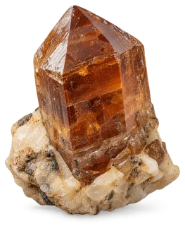 Representative AI specimen of Zircon: Natural zircon crystal.